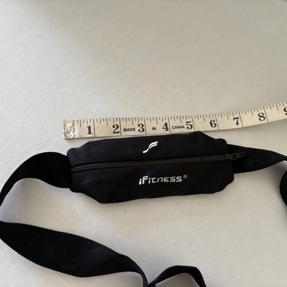 Fitness Adjustable‎ Black Athletic Belt.